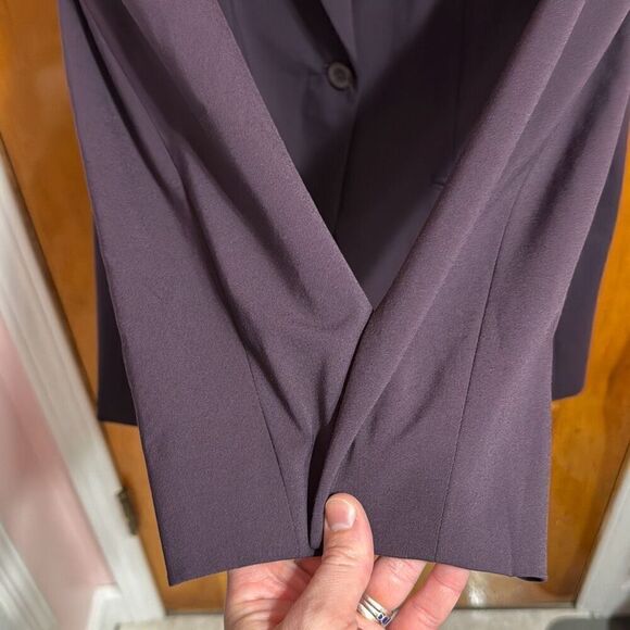 Peace of Cloth Plum Purple Peyton One Button Blazer Women’s US 8 - Picture 4 of 5